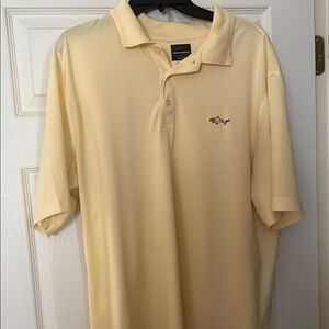 Tasso Elba Yellow Polo Shirt Classic Design